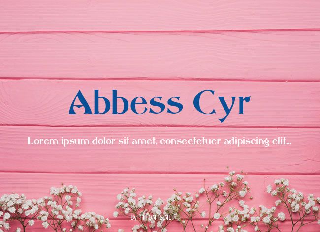 Abbess Cyr example